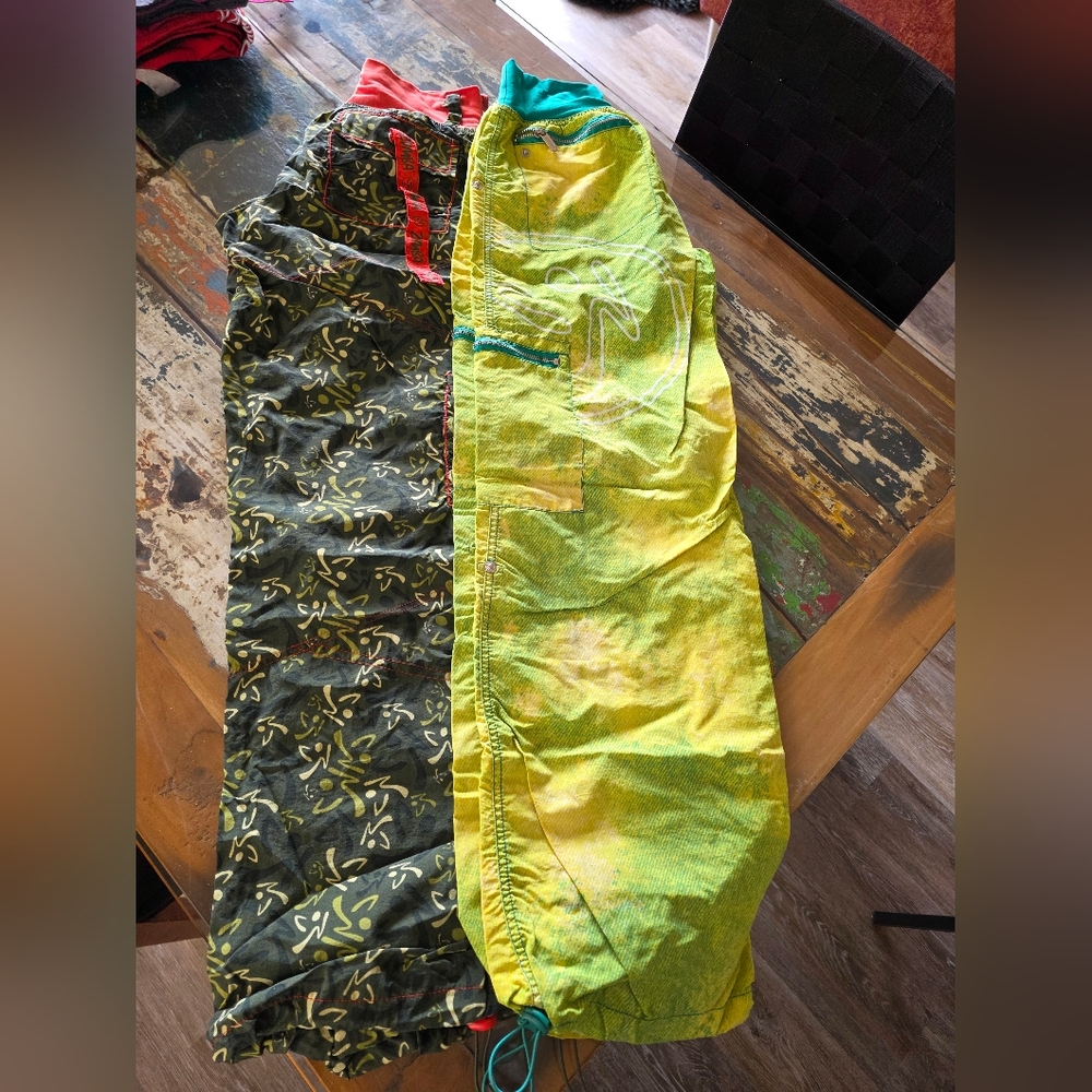 Lot Of 2 Zumba Cargo Pants, Size M, EUC